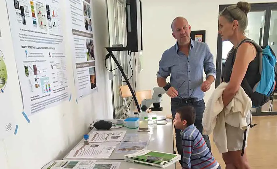 Centre Ecotox à l'anniversaire de l'EPFL