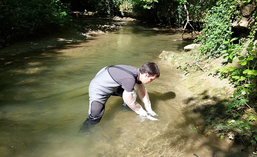 Surveillance de la qualité de l'eau de la Chamberonne