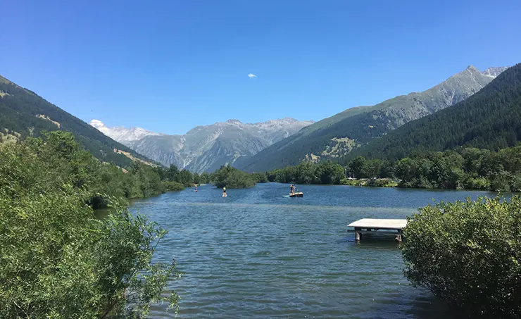 Étude des filtres UV dans le lac de Geschinen