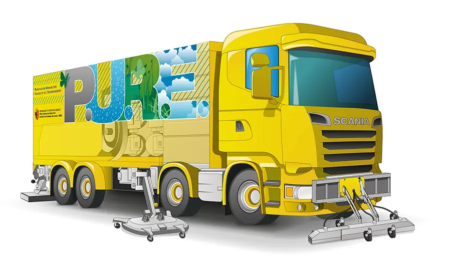 Évaluation écotoxicologique d'une technologie innovante de nettoyage des routes